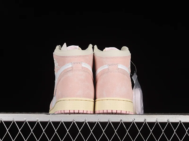 All categories Air Jordan Jordan series basketball shoes Air Jordan 1 High P version Air Jordan 1 High OG "Washed Pink" AJ1 Joe 1 washed pink high-top basketball shoes FD2596-600